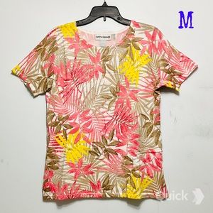 M - NWT Cathy Daniels Printed Sweater